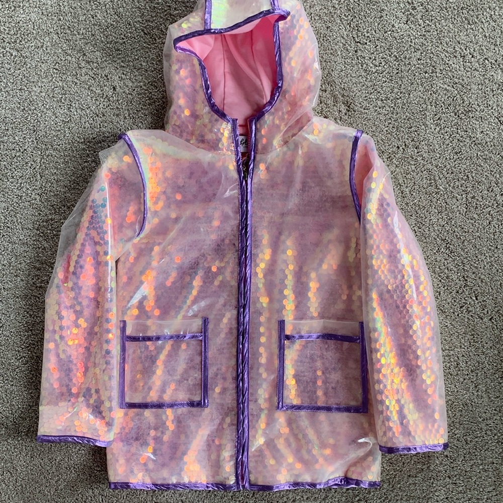 Lola and the Boys rain jacket